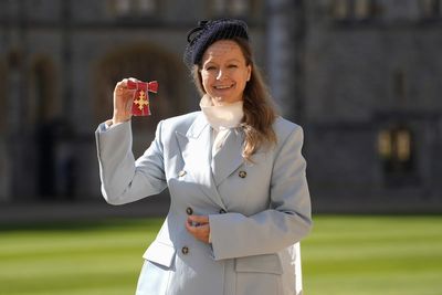 Samantha Morton says ‘care system not fit for purpose’ as she is made OBE