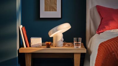 This New IKEA Lamp Has a Secret Extra Function That Helps Keep Your Sides From Being Too Cluttered — And Looks Ridiculously Cool, too