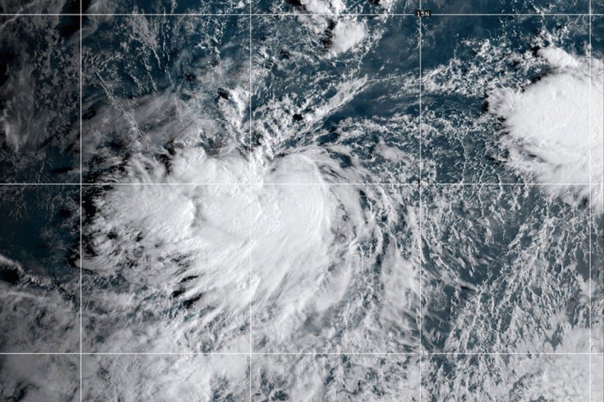 Tropical Storm Octave forms at sea in the Pacific…