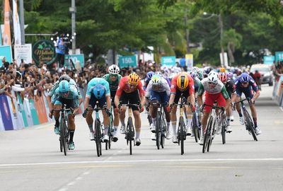 Matteo Malucelli thwarts Alexander Kristoff in Le Tour de Langkawi stage 3 after tightest of sprint battles plays out despite early climbs through the jungle