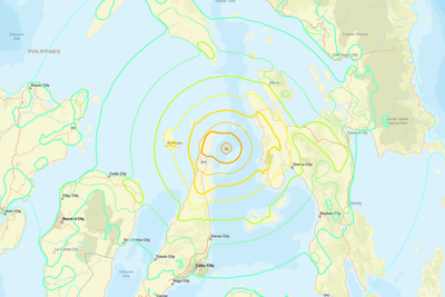 Residents flee homes as powerful earthquake hits Philippines