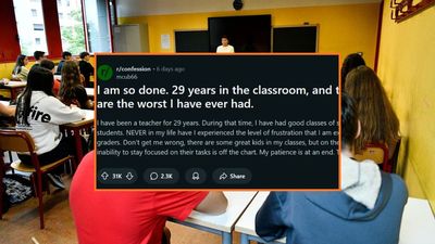 Teacher calls it quits after nearly 30 years, saying today’s TikTok-obsessed 9th graders are the worst ever