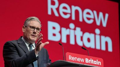 Britain's PM Keir Starmer accuses Nigel Farage of trying to divide UK at Labour conference