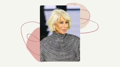Cool, messy and oh-so-shiny, Helen Mirren's French bob ticks every box