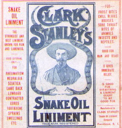 It’s entered the Labour conference lexicon – but what is a snake-oil salesman?