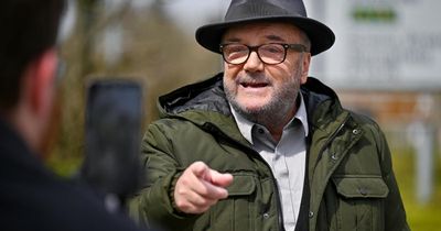 George Galloway responds after Israel publishes picture with 'target circle'