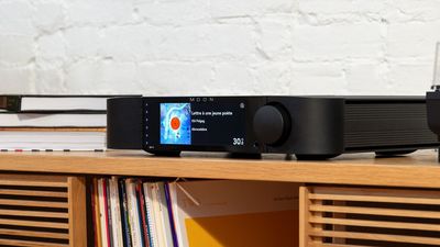 The versatile Moon 371 streaming amplifier is "engineered for extraordinary performance"