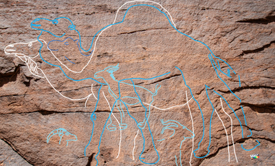 Life-size rock art points the way to oldest human inhabitants of Saudi Arabia — and the desert oases they used