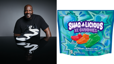 Shaq Launches New Sneaker Shaped Gummies, Gives Away Free Shoes