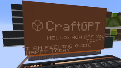 The gamers have done it again, this time building a functional ChatGPT in Minecraft—but before you get too excited, it takes literally hours to provide a response
