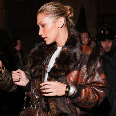 Bella Hadid’s Vintage Dior Gaucho Saddle Bag Is So Rare, You’ve Probably Never Heard of It
