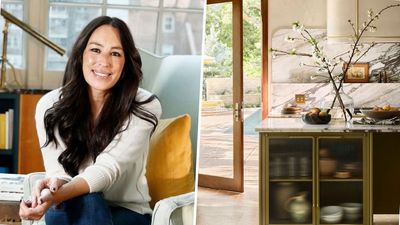 Joanna Gaines's mid-century modern kitchen blends her classic country style with a modern retro feel – and the result is a transitional space that feels so unique
