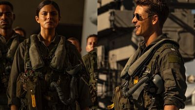 Monica Barbaro Received Some Kind Words From Top Gun: Maverick Co-Star Glen Powell, And These Two Are Such Friendship Goals