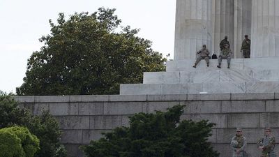 In US and Europe, troops in the streets of capital cities tell a different story