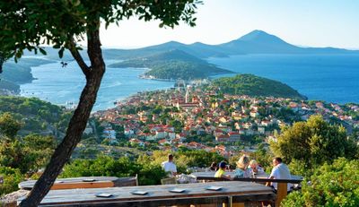 Savouring delicious food and autumn sun in Croatia
