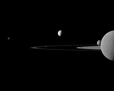Prospect of life on Saturn’s moons rises after discovery of organic substances