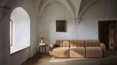 This New Sofa Brand Only Just Launched, but Its 'Futuristic' Fluted Design Might Be One of My Favorites You Can Buy Right Now