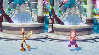 How to unlock Lumiere and Cogsworth in Disney Dreamlight Valley