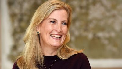 Duchess Sophie takes an autumn leaf out of Kate Middleton's style manual - her chunky boots are a failsafe this time of year