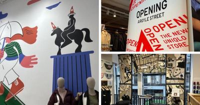 I went inside the new Glasgow Uniqlo store before it opens. Here's what it was like