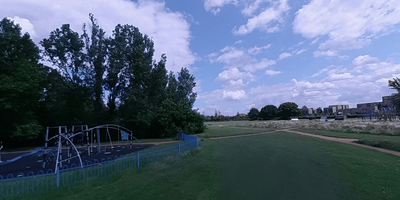 Girl, 3, rushed to hospital with 'severe' injuries to leg after horror dog attack in west London park