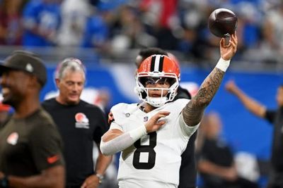 Cleveland is benching Joe Flacco in Week 5 for rookie QB Dillon Gabriel