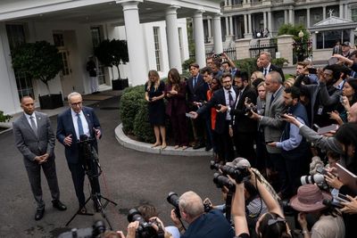 ‘A righteous fight’: Democrats hold fast on healthcare but also use shutdown to pummel Trump