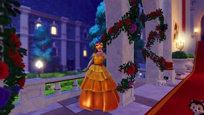 How to place the Rose Garlands in Disney Dreamlight Valley