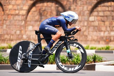 Road European Championships: Paula Ostiz maintains strong Worlds form to defend junior women's time trial title