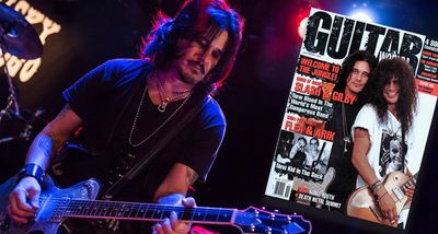 “It was my first cover. I knew Slash would use a great vintage Les Paul, so Ihad to up my game”: Gilby Clarke on the story behind his modded ’69 Fender Telecaster, immortalized on the cover of Guitar World