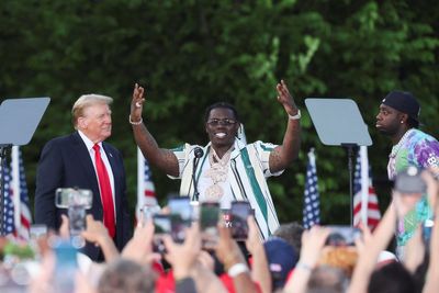 New York rapper who joined Trump at campaign rally jailed for attempted murder
