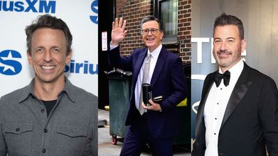 ‘Hi Donald’: Jimmy Kimmel, Stephen Colbert and Seth Meyers form comedy Avengers against Donald Trump