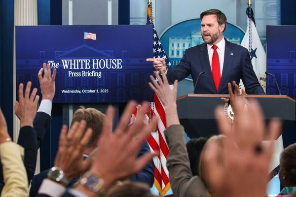 Vance uses false claims to pin shutdown blame on Democrats as White House warns of layoffs