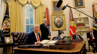 ‘I’d make it 100% MAGA’: Trump beams as Murdoch & Ellison’s TikTok takeover clears the way for a MAGA algorithm