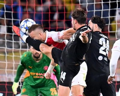 Late Dier penalty for Monaco pegs back Manchester City after Haaland double