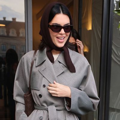 Kendall Jenner's Twist on the Socks-With-Loafers Trend Lets Her Blend Right in With Stylish Parisians