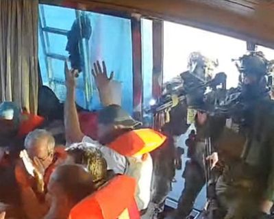 Gaza aid flotilla: what we know so far about Israel’s interception of boat convoy