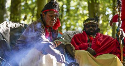 'African tribe' evicted from Scottish woodland camp by police
