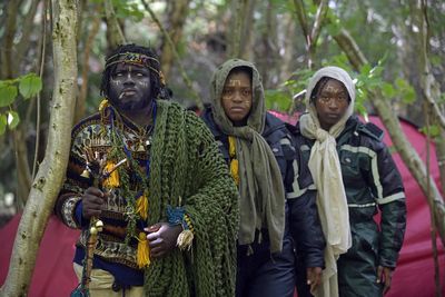 'African tribe' evicted from Scottish forest as mother calls for 'brainwashed' daughter's deportation