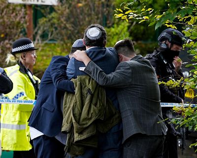 Manchester synagogue attack suspect named by police after two people killed and three injured – as it happened