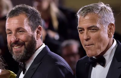 'Don't you think he looks nicer?': George Clooney gives Adam Sandler a makeover