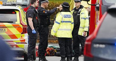 Police shoot suspect after stabbing at synagogue in Manchester