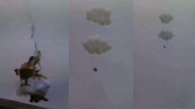 Man tied 42 helium balloons to a lawn chair, soared to 16,000ft, and instantly became every insurance company’s worst nightmare