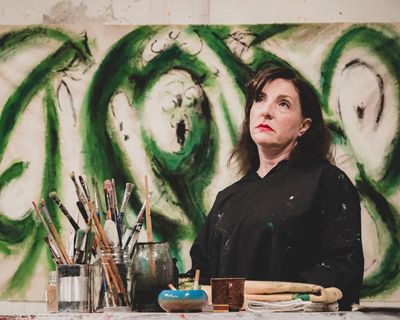 Lee review – portrait of the artist stepping out of Jackson Pollock’s shadow