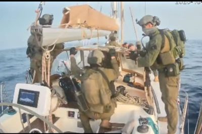 Four Scots on Gaza aid flotilla ‘kidnapped’ by Israel, Green co-leader says