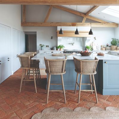 The 30-inch rule is the sweet spot designers swear by when hanging pendant lights above a dining table or a kitchen island
