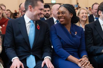 Badenoch says Robert Jenrick’s thoughts are ‘my thoughts repackaged’ in withering putdown