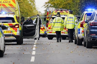 Terrorist shot dead after killing two people in synagogue car and knife attack