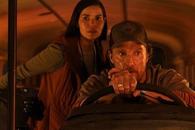 The Lost Bus review – Matthew McConaughey in a real-life horror story warped by Hollywood