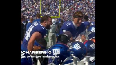 Mics Caught Cam Skattebo's NSFW Line After Blocking for Jaxson Dart Touchdown